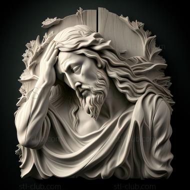 3D model st jesus (STL)